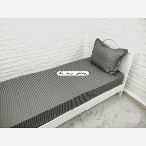 روتختی یکنفره هتلی طوسی روکش تشک هتلی طوسی نیم ست یک نفره هتلی طوسی نیم ست یکنفره هتلی