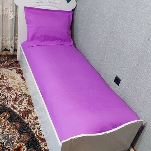 روتختی یکنفره ساده ارغوانی یاسی