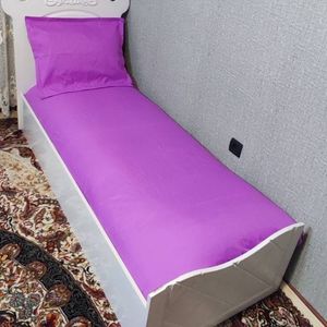 مشخصات روتختی یکنفره ساده ارغوانی یاسی