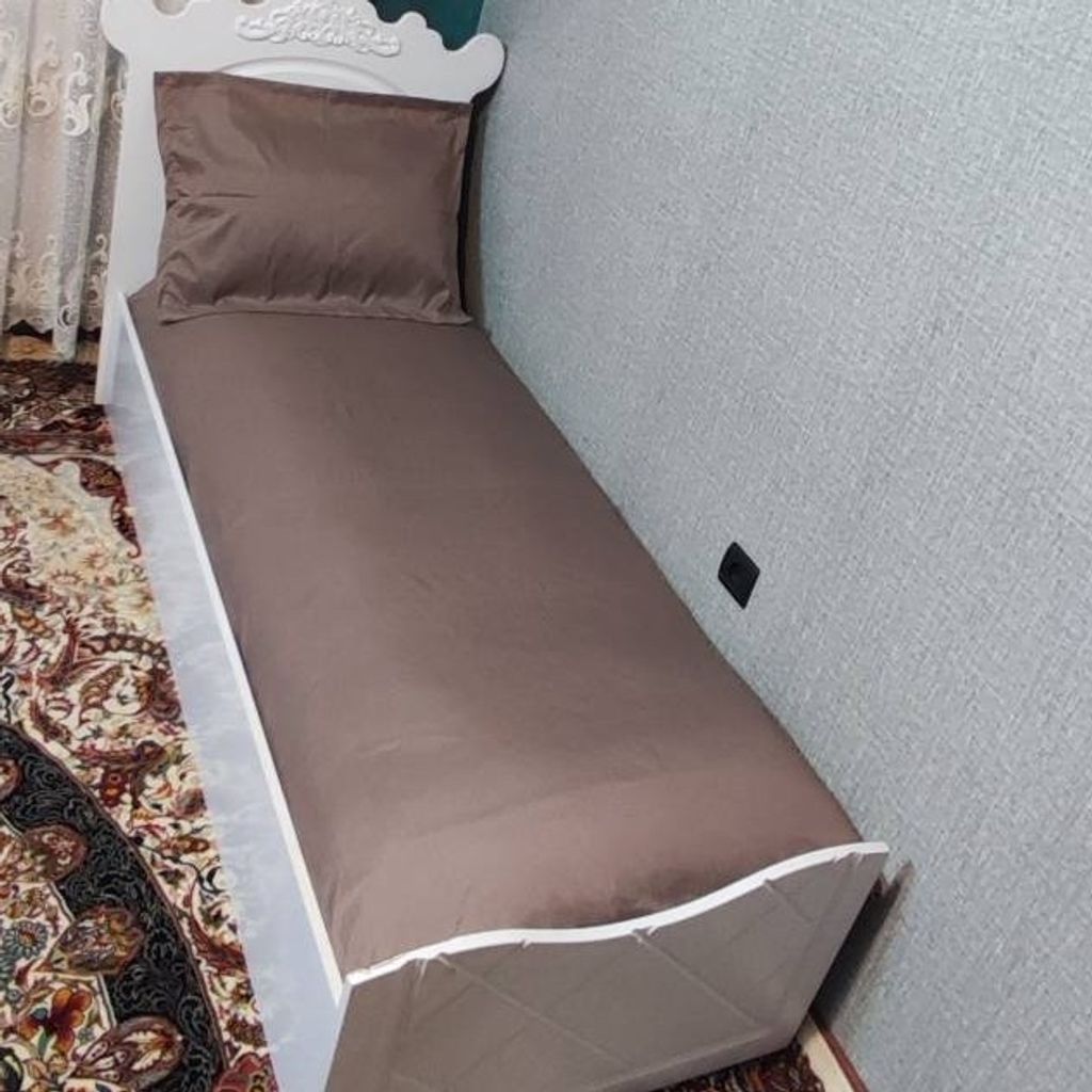 فروش اینترنتی روتختی ساده یک نفره روتختی ساده نسکافه ای روتختی یکنفره قهوه ای نسکافه ای ملحفه ساده نسکافه ای