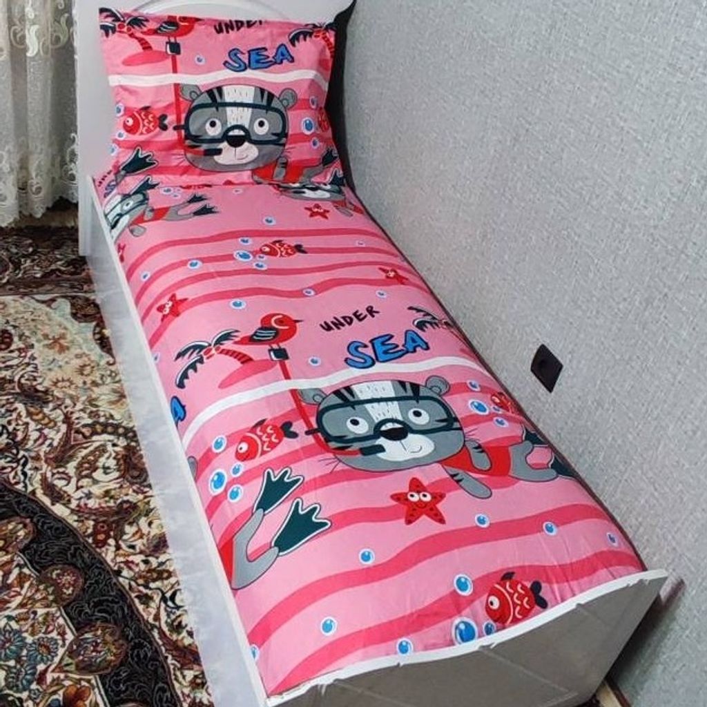 قیمت ارزان روتختی یک نفره پیشی قواص روتختی دخترانه یک نفره گربه