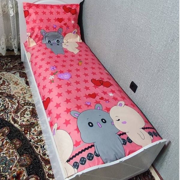 روتختی دخترانه عروسکی کواالا روتختی صورتی دخترانه عروسکی کوالا