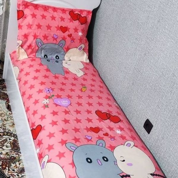 روتختی دخترانه عروسکی کواالا روتختی صورتی دخترانه عروسکی کوالا