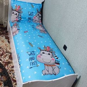 خرید انلاین روتختی یکنفره بچه گانه زمینه ابی اسمانی روتختی اسپرت پسرانه دخترانه روتختی سرخپوست روتختی سورخپوستی