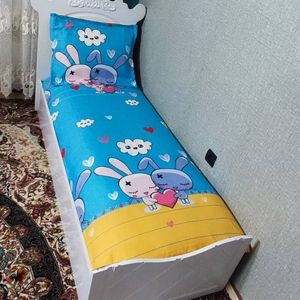 خرید اینترنتی روتختی یک نفره کشدوزی شده بچه گانه خرگوشی بانی bunny