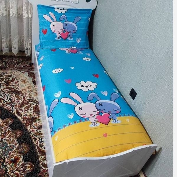 روتختی یک نفره کشدوزی شده بچه گانه خرگوشی بانی bunny