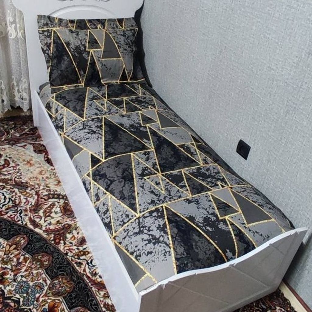 فروش اینترنتی روتختی یکنفره قهوهای طوسی روتختی ملحفه یک نفره کشدوزی شده