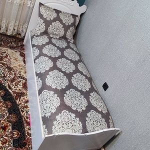 خرید انلاین روتختی یک نفره زمینه طوسی گل دار روکش تشک یکنفره