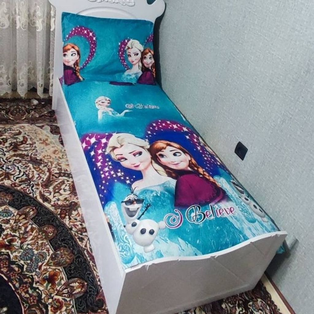 خرید انلاین روتختی یک نفره دخترانه السا انا روتشکی عروسکی السا و انا