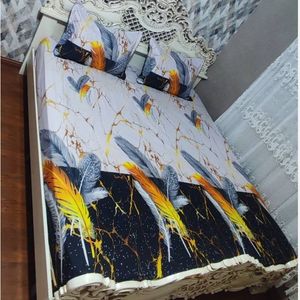 قیمت ارزان روتختی دونفره سفید طوسی روکش دونفره سفید کرم مشکی طلایی