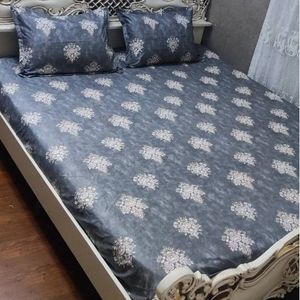 نیم ست روتختی دونفره روکش تشک دونفره همراه با روبالش