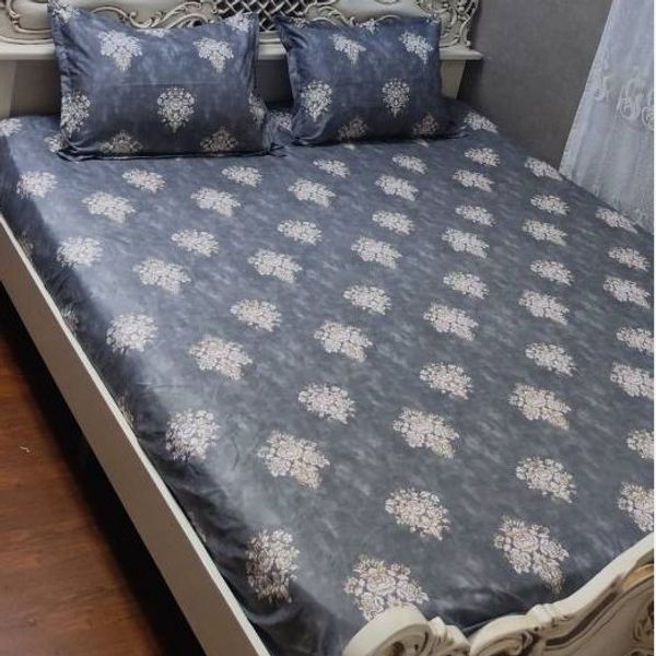 نیم ست روتختی دونفره روکش تشک دونفره همراه با روبالش