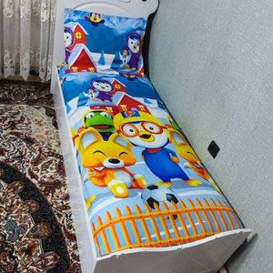قیمت روتختی یک نفره پسرانه پورورو پنگوئن کوچولو روکش تشک pororo