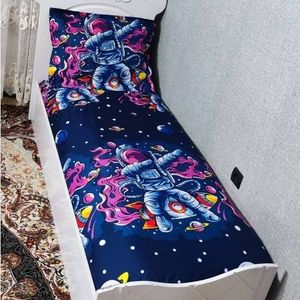 روتختی یک نفره طرح فضا نورد روتختی فضانورد روکش تشک فضای اسپیس