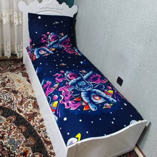 روتختی یک نفره طرح فضا نورد روتختی فضانورد روکش تشک فضای اسپیس