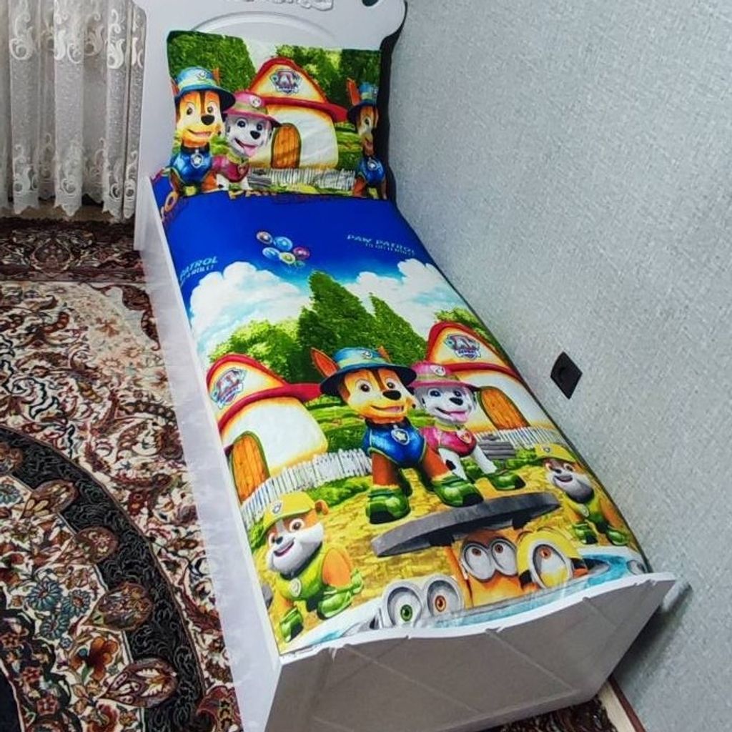 خرید اینترنتی روتختی یک نفره سگهای نگهبان و مینییون یکنفره پسرانه سگ های نگهبان و مینیون