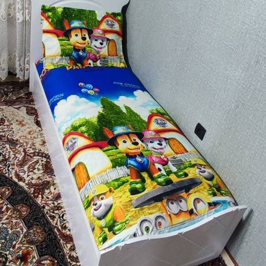 قیمت ارزان روتختی یک نفره سگهای نگهبان و مینییون یکنفره پسرانه سگ های نگهبان و مینیون