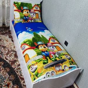 قیمت ارزان روتختی یک نفره سگهای نگهبان و مینییون یکنفره پسرانه سگ های نگهبان و مینیون