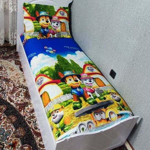 روتختی یک نفره سگهای نگهبان و مینییون یکنفره پسرانه سگ های نگهبان و مینیون