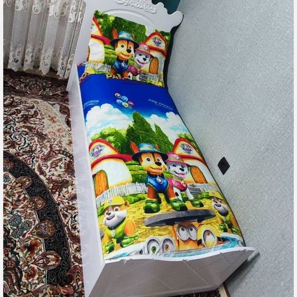 روتختی یک نفره سگهای نگهبان و مینییون یکنفره پسرانه سگ های نگهبان و مینیون