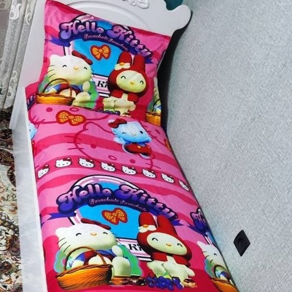 روتختی یک نفره دخترانه کیتی روتختی کرومی روتختی دخترانه کورومی صورتی