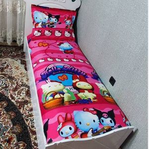 فروش اینترنتی روتختی یک نفره دخترانه کیتی روتختی کرومی روتختی دخترانه کورومی صورتی