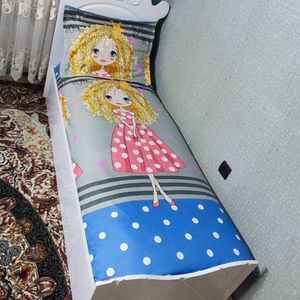 قیمت روتختی یک نفره دخترانه موفری فانتزی یک نفره روکش تشک بچه گانه