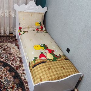 خرید اینترنتی نیم ست روتختی دوتکه عروسکی فانتزی طرح دایناسور 