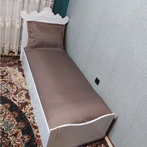 ملحفه کشدار تشک تخت یکنفره ساده رنگ نسکافه ای