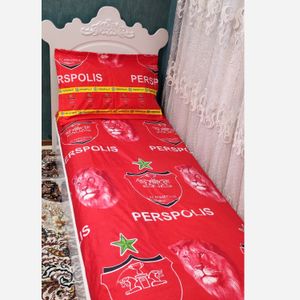 خرید آنلاین روتختی پرسپولیس ملحفه کشدار تشک تخت یکنفره طرح پرسپولیس