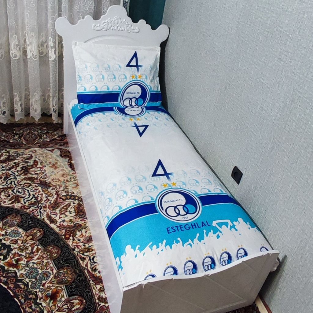 فروش اینترنتی روتختی استقلال ملحفه کشدار تخت یکنفره طرح استقلال