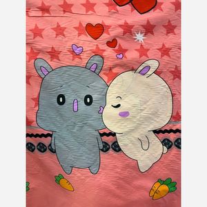 مشخصات پارچه  ملحفه روتختی عروسکی دخترانه و پسرانه فانتزی 