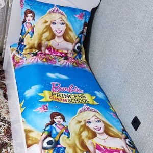 فروش اینترنتی روتختی نیم ست دوتکه یک نفره عروسکی باربی 