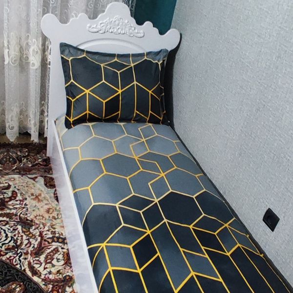 ملحفه نیم ست یک نفره طرح سه بعدی