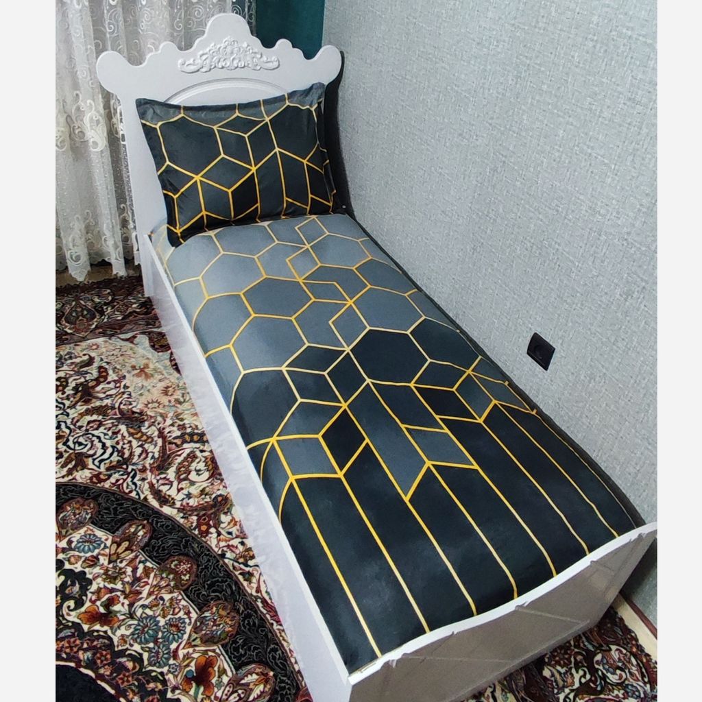 خرید اینترنتی ملحفه نیم ست یک نفره طرح سه بعدی 