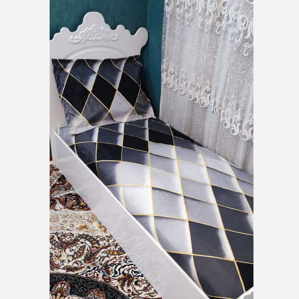 خرید انلاین روتختی نیم ست یک نفره طرح سه بعدی