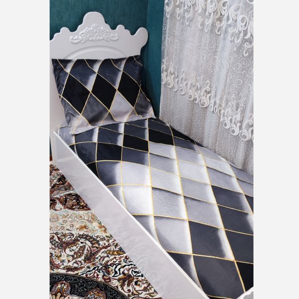 روتختی نیم ست یک نفره طرح سه بعدی