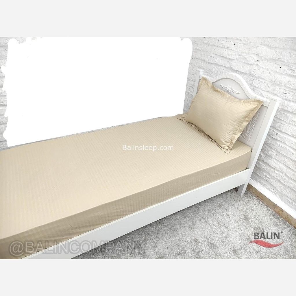 قیمت روتختی نیم ست تک نفره هتلی دورکش کرم نخودی 