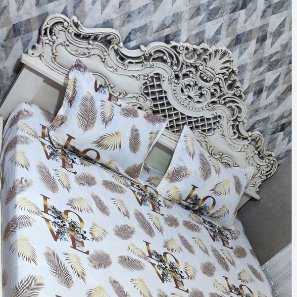 روتختی دورکشدوزی شده دونفره طرح لاو