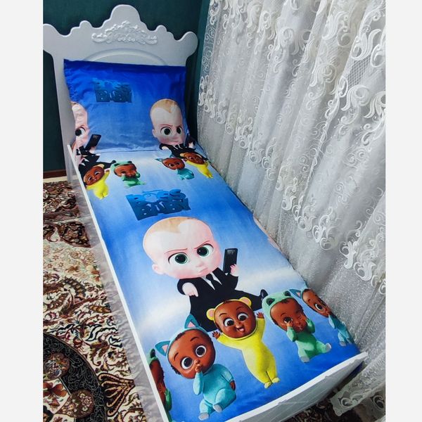 ملحفه تشک تخت تک نفره بچه رییس