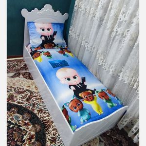 ملحفه تشک تخت تک نفره بچه رییس