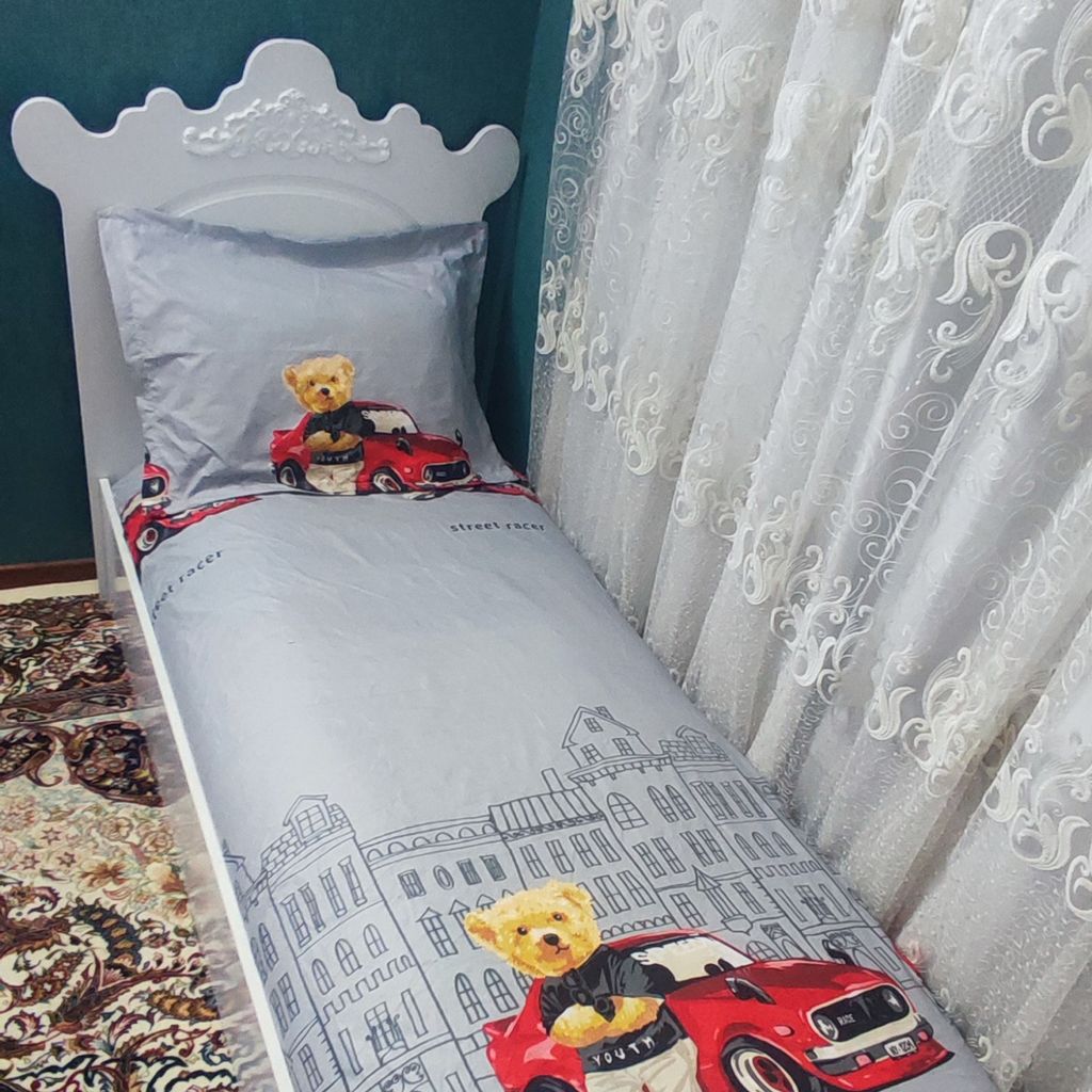 قیمت ارزان نیم ست روتختی کشدار یک نفره تدی ماشینی