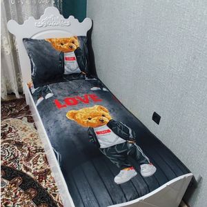 خرید آنلاین ملحفه تخت تک نفره تدی لاو