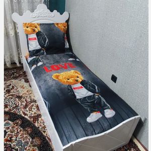 خرید آنلاین ملحفه تخت تک نفره تدی لاو