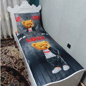 فروش اینترنتی ملحفه تخت تک نفره تدی لاو