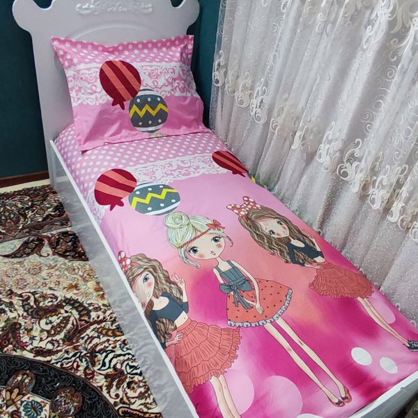 کاورتشک  روتختی تک نفره  طرح دخترانه