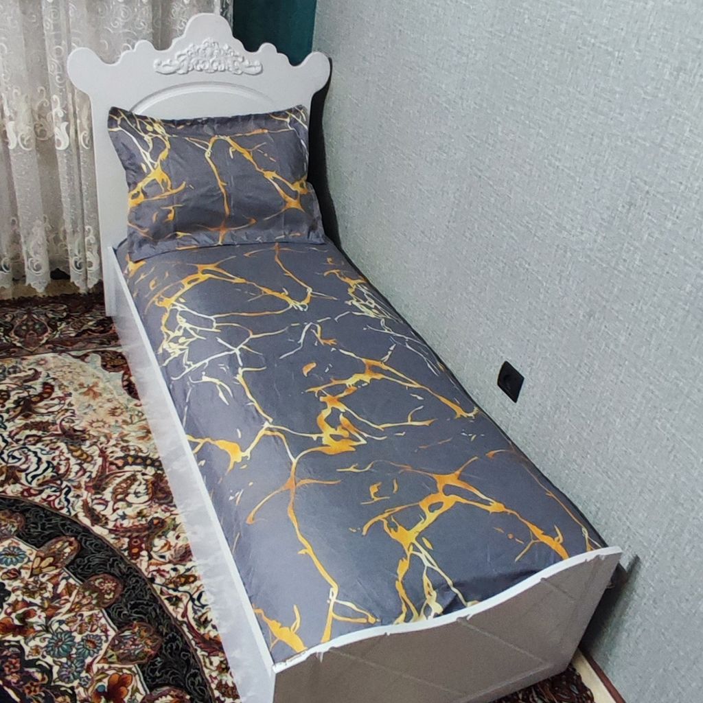 مشخصات روتختی دوتیکه یک نفره ماربل طوسی