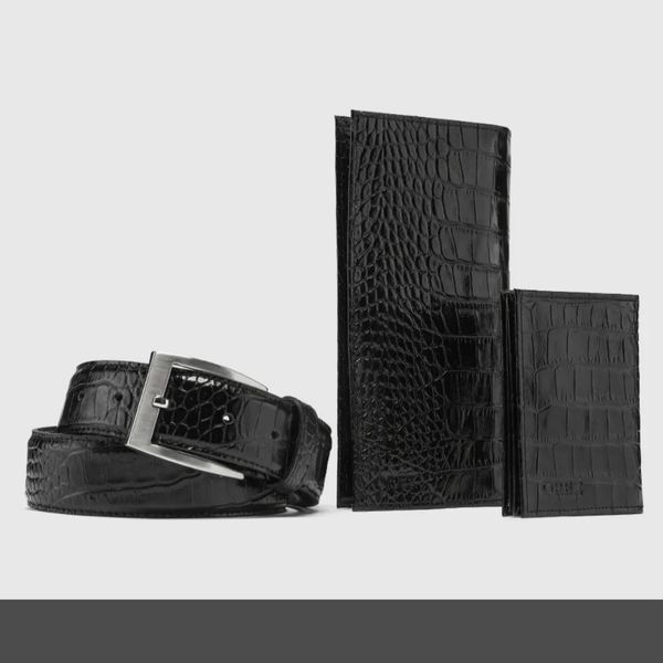 ست  هدیه مردانه چرم طبیعی