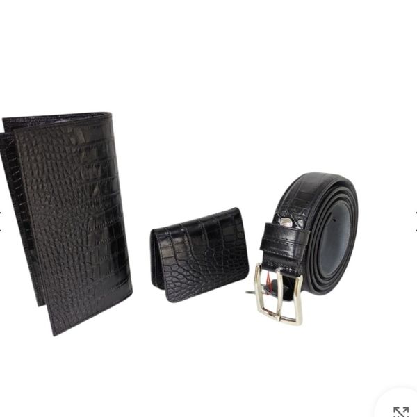 ست مردانه چرم طبیعی