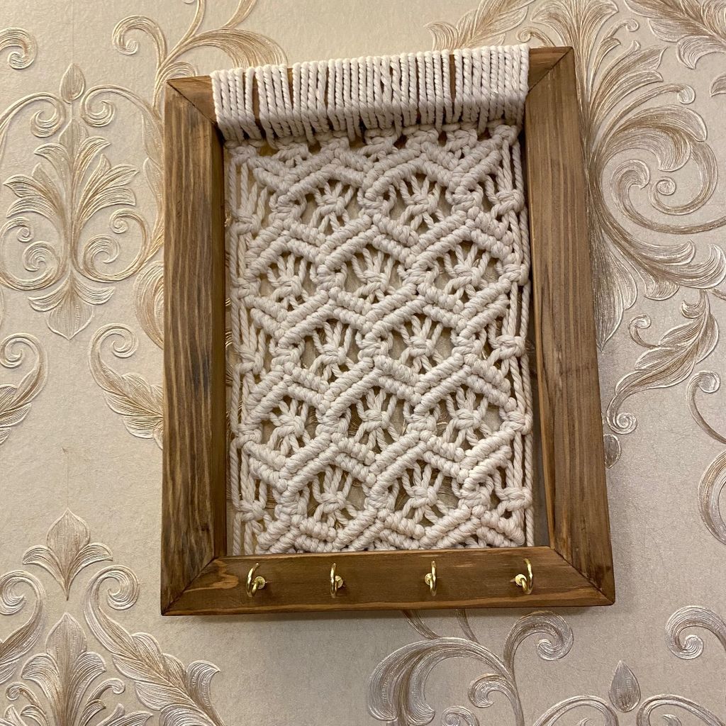 مشخصات جاکلیدی مکرومه بافی